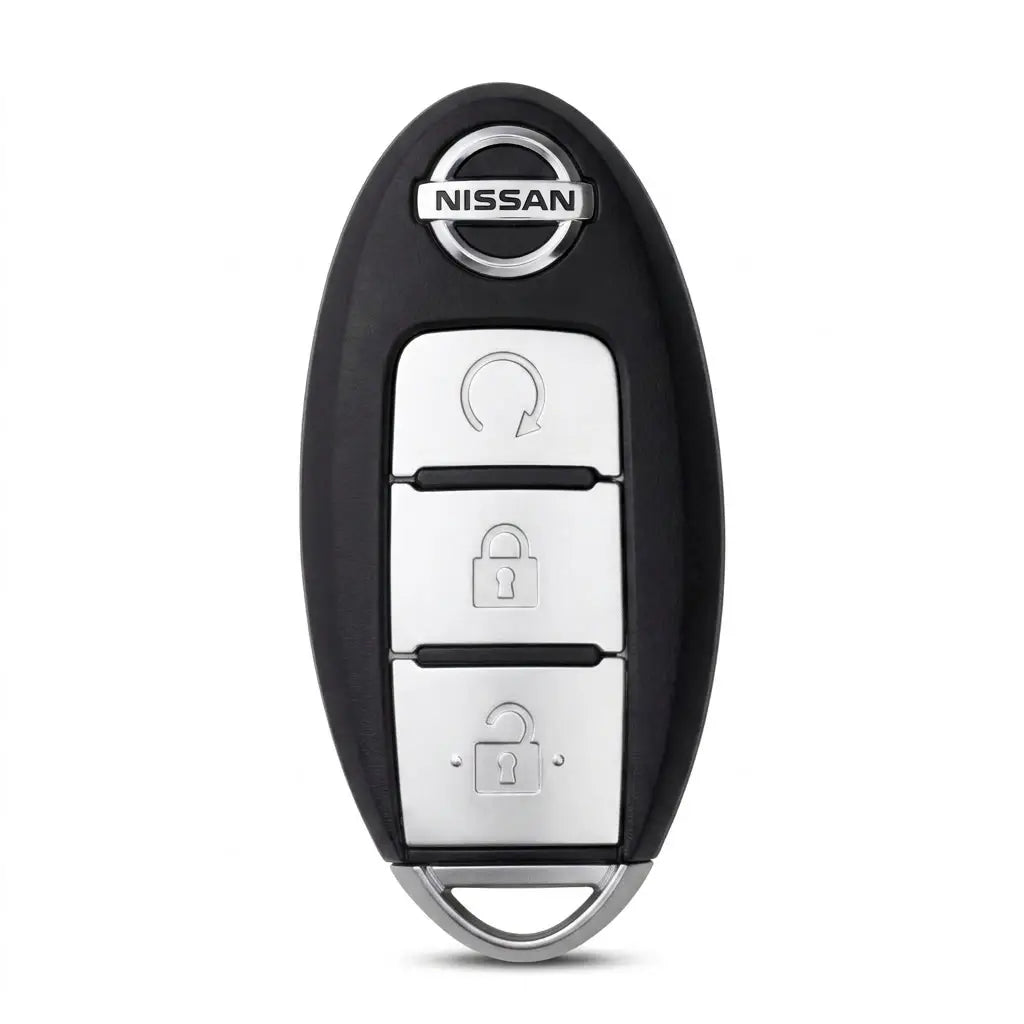 Nissan Hand-Stitched Alcantara Key Fob Cover – Oval Remote Start