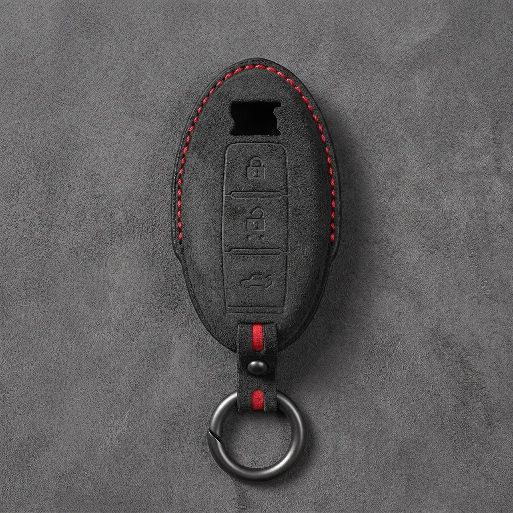 Nissan Hand-Stitched Alcantara Key Fob Cover – GT-R R35