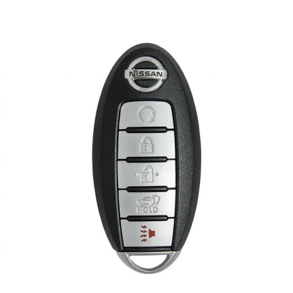 Nissan Hand-Stitched Alcantara Key Fob Cover – Oval 5-Button