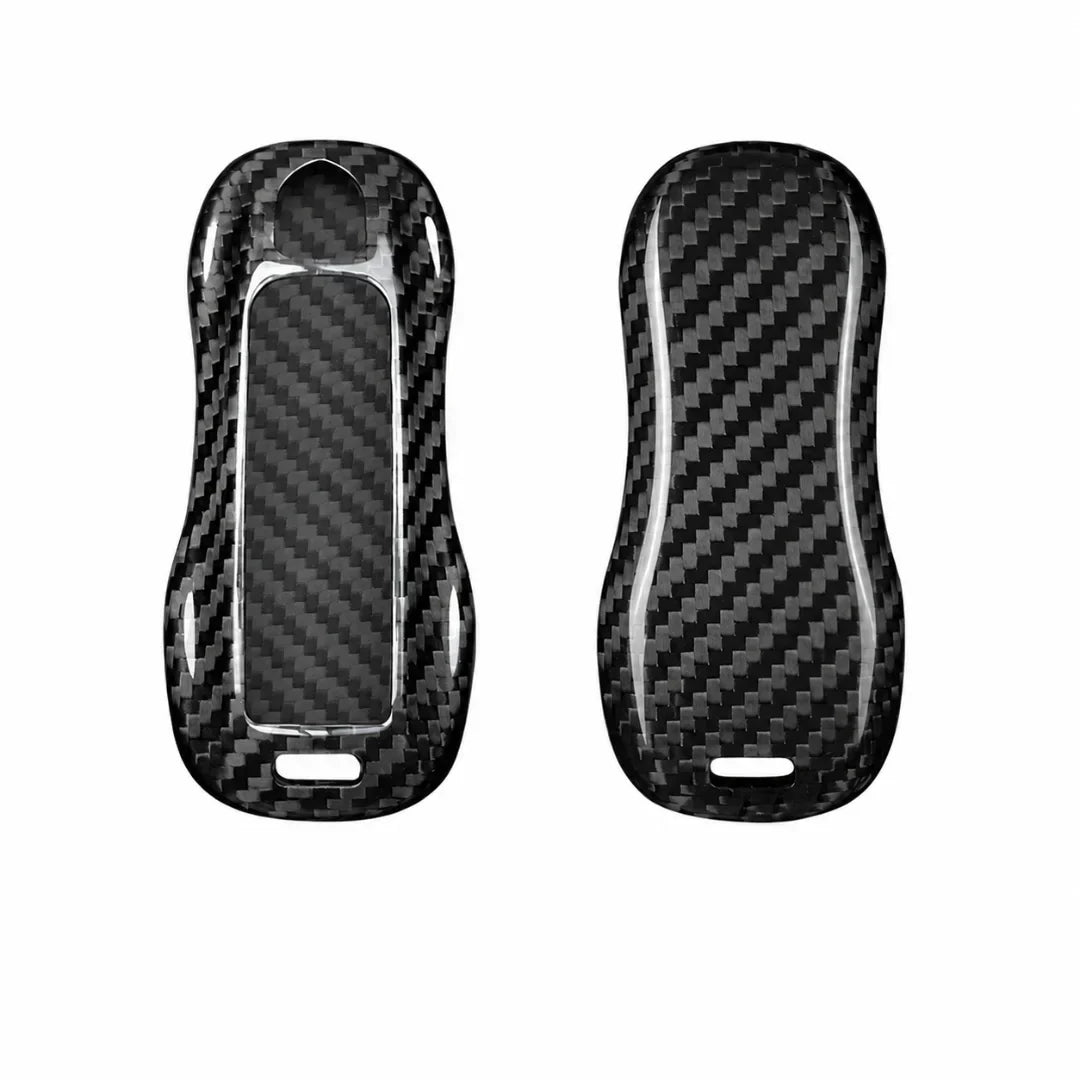Porsche Carbon Key Fob Cover - Signature Car-Shape