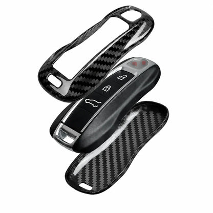 Porsche Carbon Key Fob Cover - Signature Car-Shape