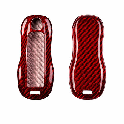 Porsche Carbon Key Fob Cover - Signature Car-Shape