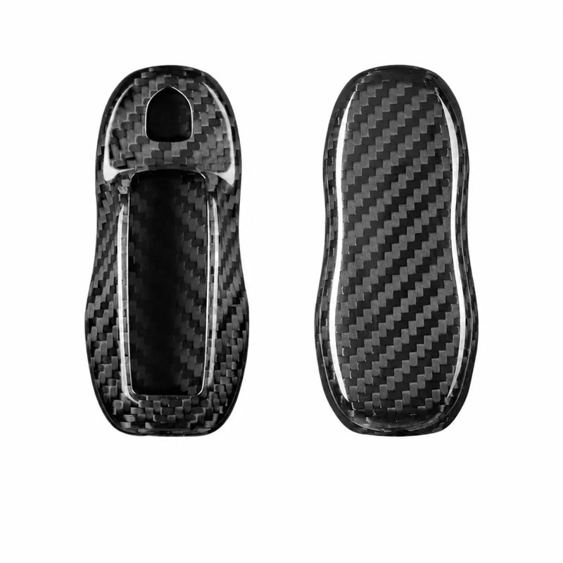 Porsche Carbon Key Fob Cover - Classic Car-Shape