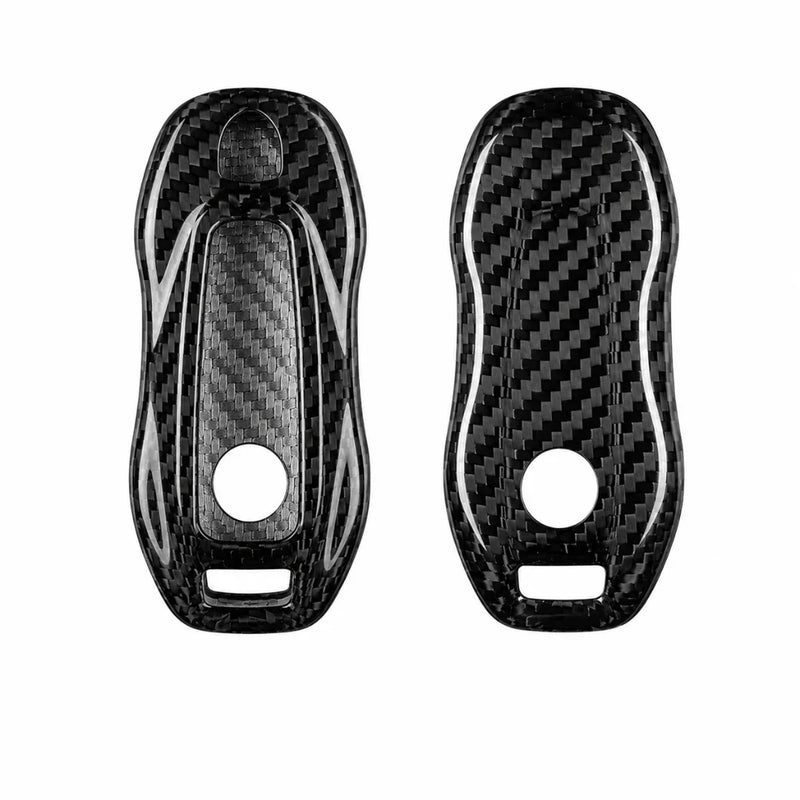 Porsche Carbon Key Fob Cover - Slimline Car-Shape