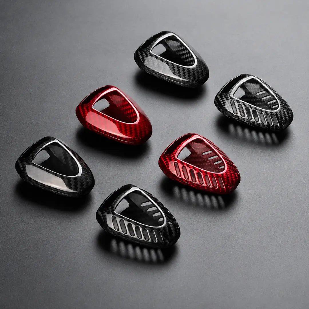 Porsche Carbon Key Fob Cover - Wedge 3-Button