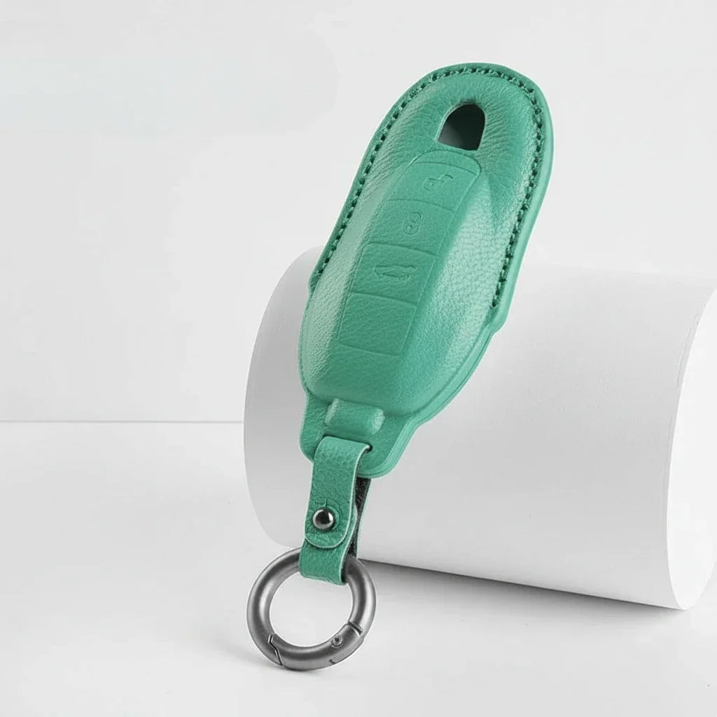 Porsche Goatskin Key Fob Cover - Classic Car-Shape