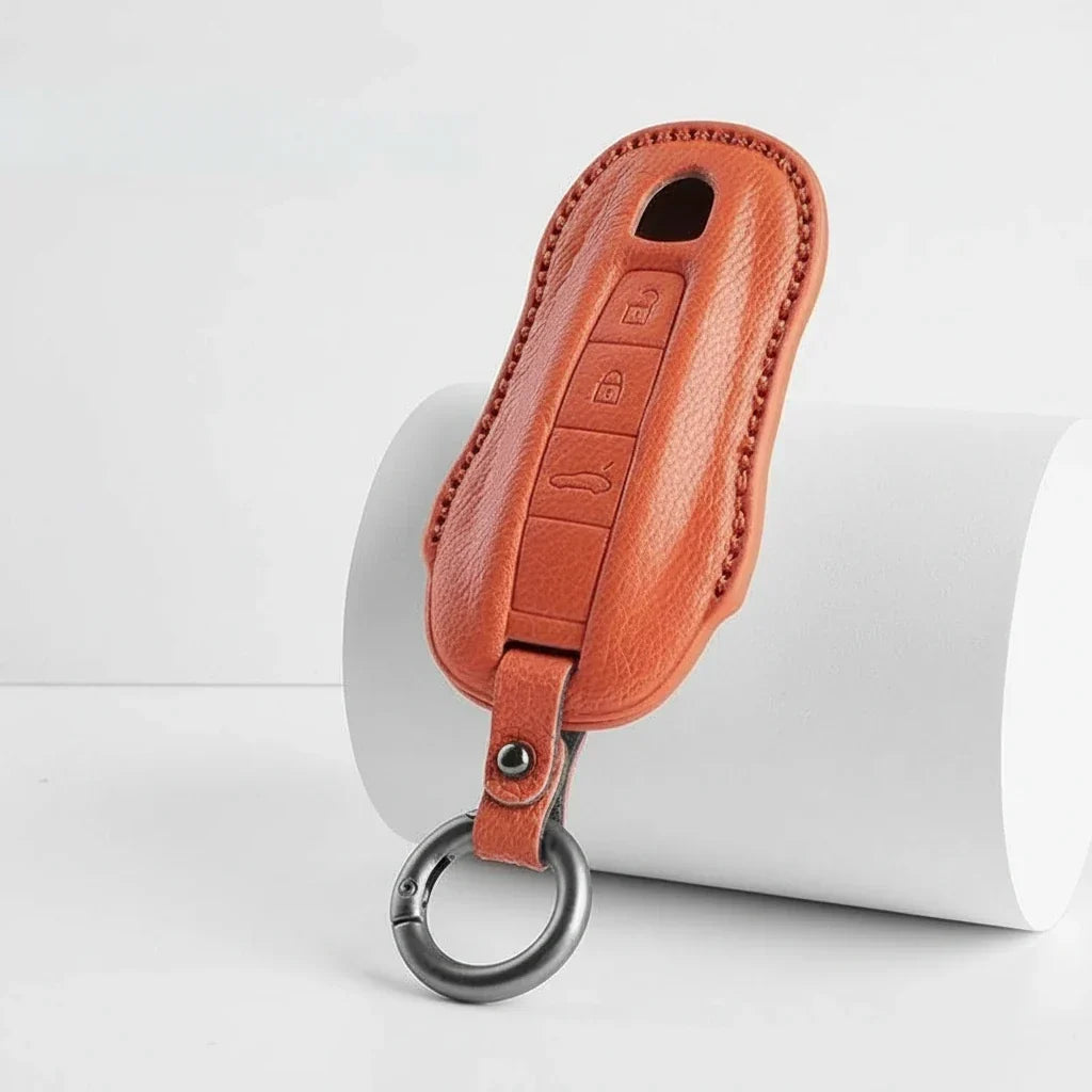 Porsche Goatskin Key Fob Cover - Signature Car-Shape