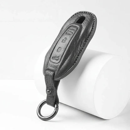 Porsche Goatskin Key Fob Cover - Slimline Car-Shape