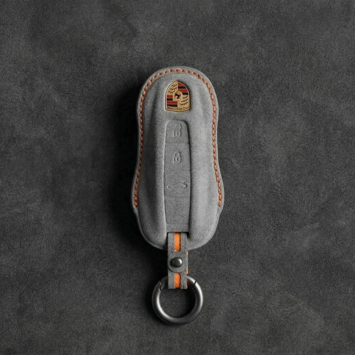 Porsche Hand-Stitched Alcantara Key Fob Cover - All types