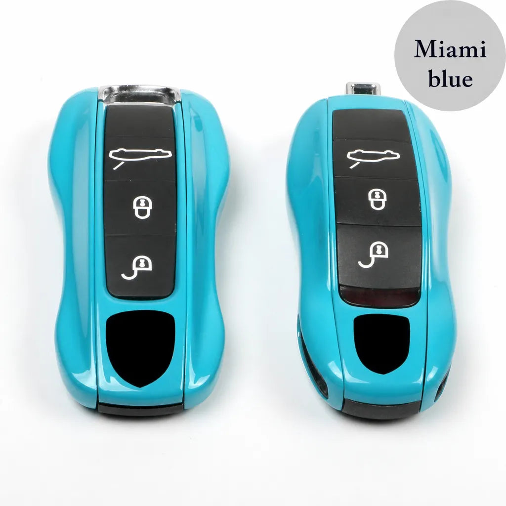 Porsche Painted Key Shell – Custom Color Edition