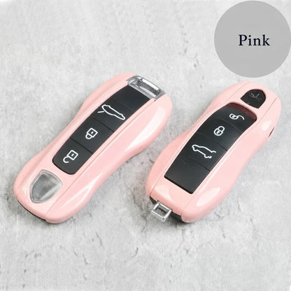 Porsche Painted Key Shell – Custom Color Edition