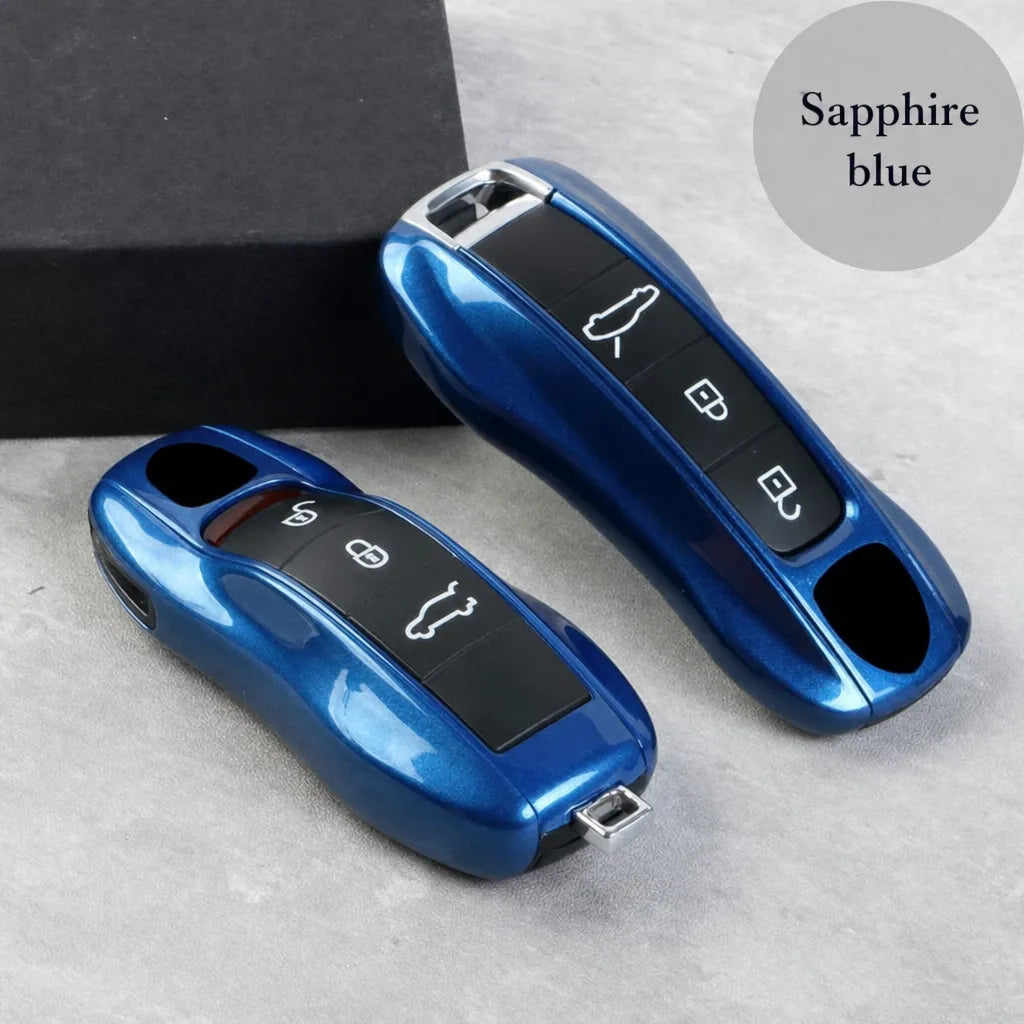 Porsche Painted Key Shell – Custom Color Edition
