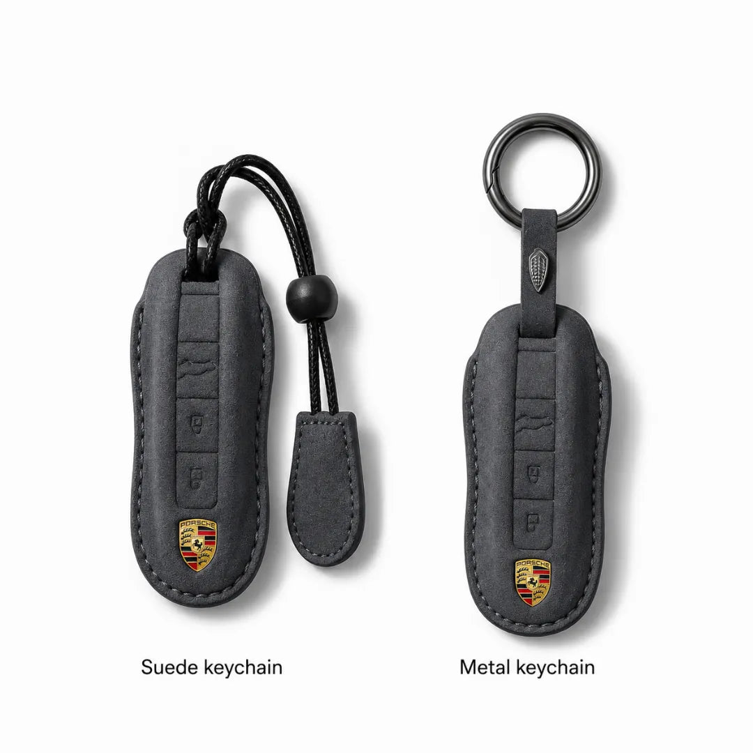 Porsche Suede Key Fob Case – All Types