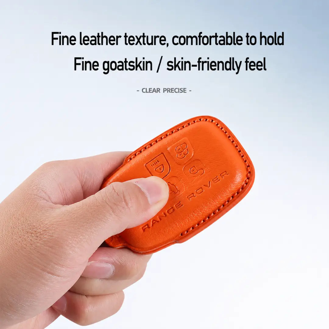 Range Rover Goatskin Key Fob Cover - Block 5-Button
