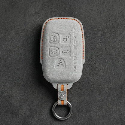 Range Rover Hand-Stitched Alcantara Key Fob Cover - Block 5-Button