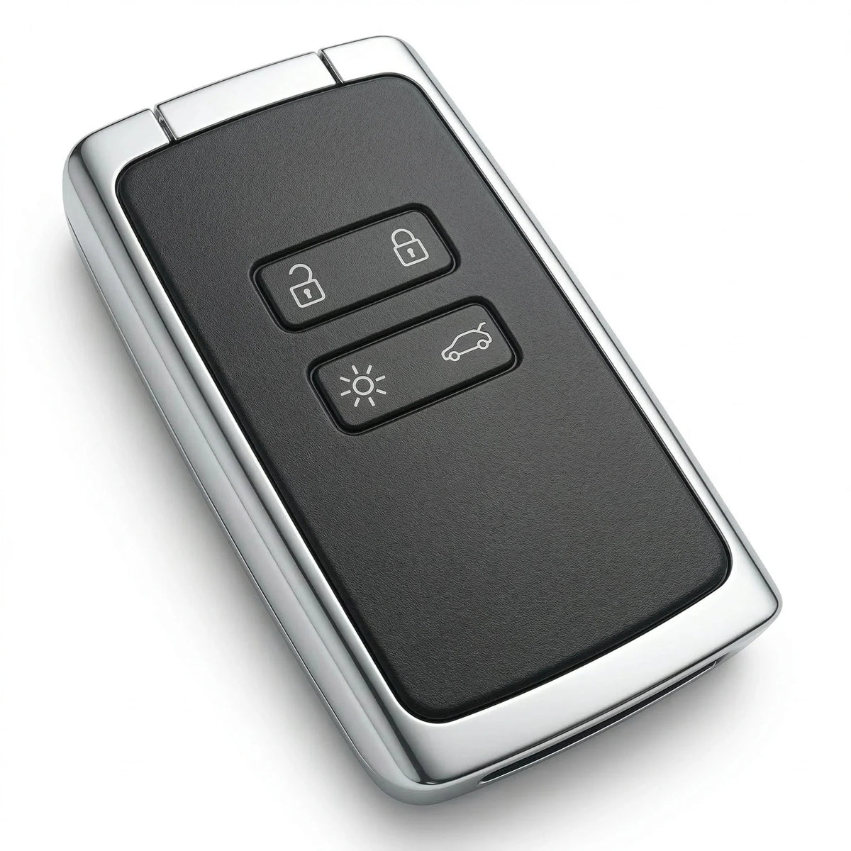 Renault Hand-Stitched Alcantara Key Fob Cover - Smart Card 4-Button
