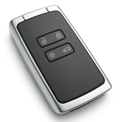 Renault Hand-Stitched Alcantara Key Fob Cover - Smart Card 4-Button