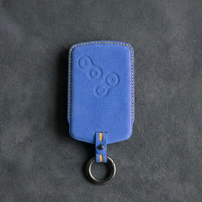 Renault Hand-Stitched Alcantara Key Fob Cover – Smart Key Card