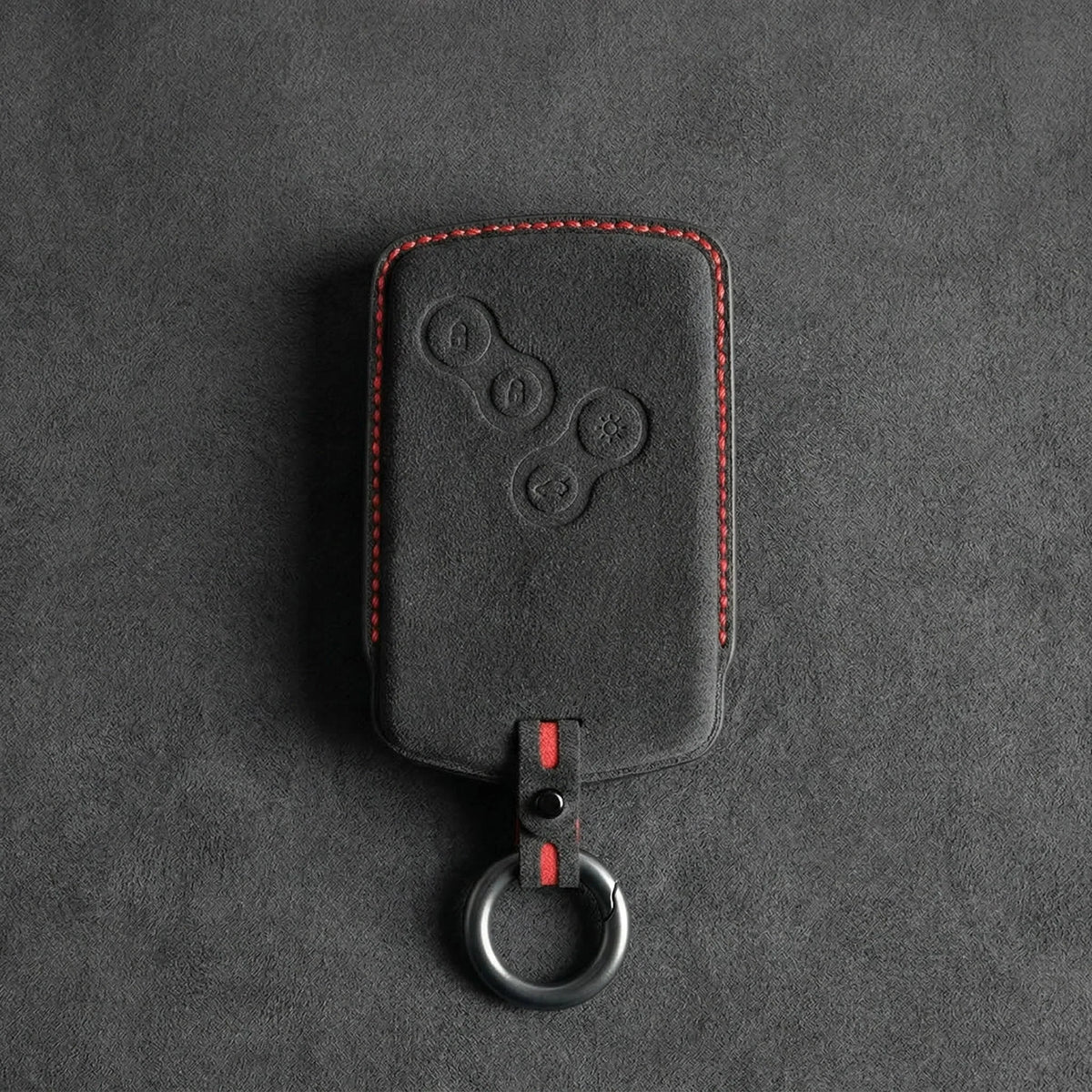Renault Hand-Stitched Alcantara Key Fob Cover – Smart Key Card