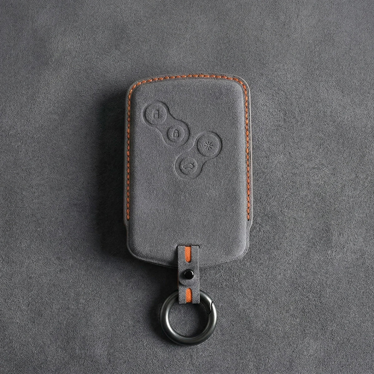 Renault Hand-Stitched Alcantara Key Fob Cover – Smart Key Card