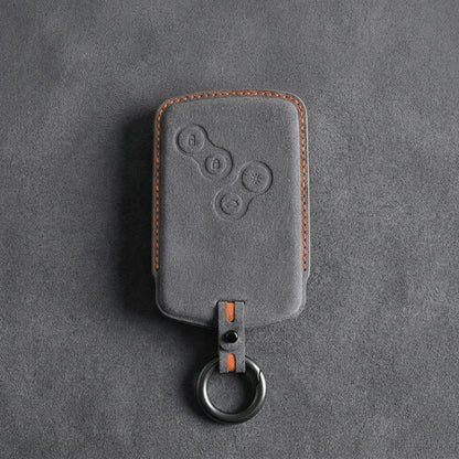 Renault Hand-Stitched Alcantara Key Fob Cover – Smart Key Card