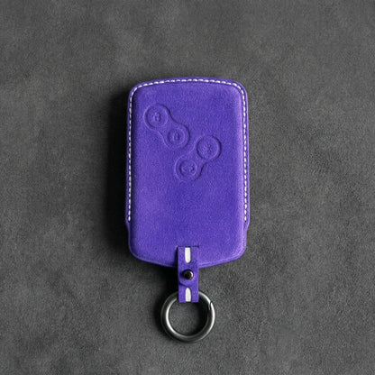 Renault Hand-Stitched Alcantara Key Fob Cover – Smart Key Card