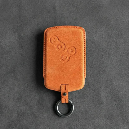 Renault Hand-Stitched Alcantara Key Fob Cover – Smart Key Card