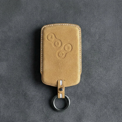 Renault Hand-Stitched Alcantara Key Fob Cover – Smart Key Card
