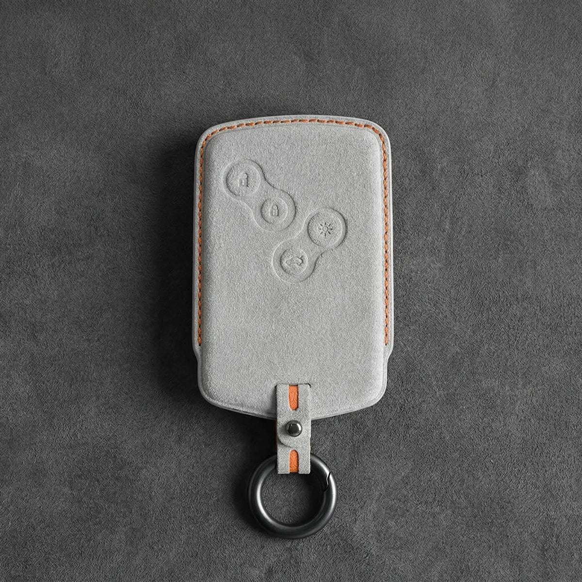 Renault Hand-Stitched Alcantara Key Fob Cover – Smart Key Card