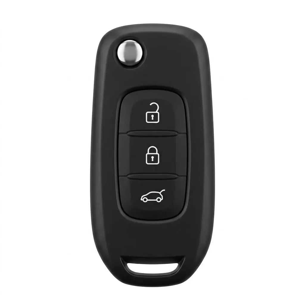 Renault Hand-Stitched Alcantara Key Fob Cover – Flip Key