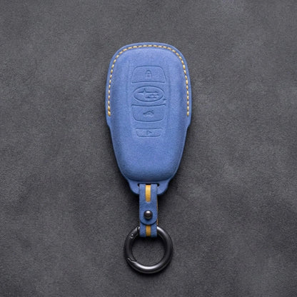 Subaru Hand-Stitched Alcantara Key Fob Cover – Symmetric Smart Fob