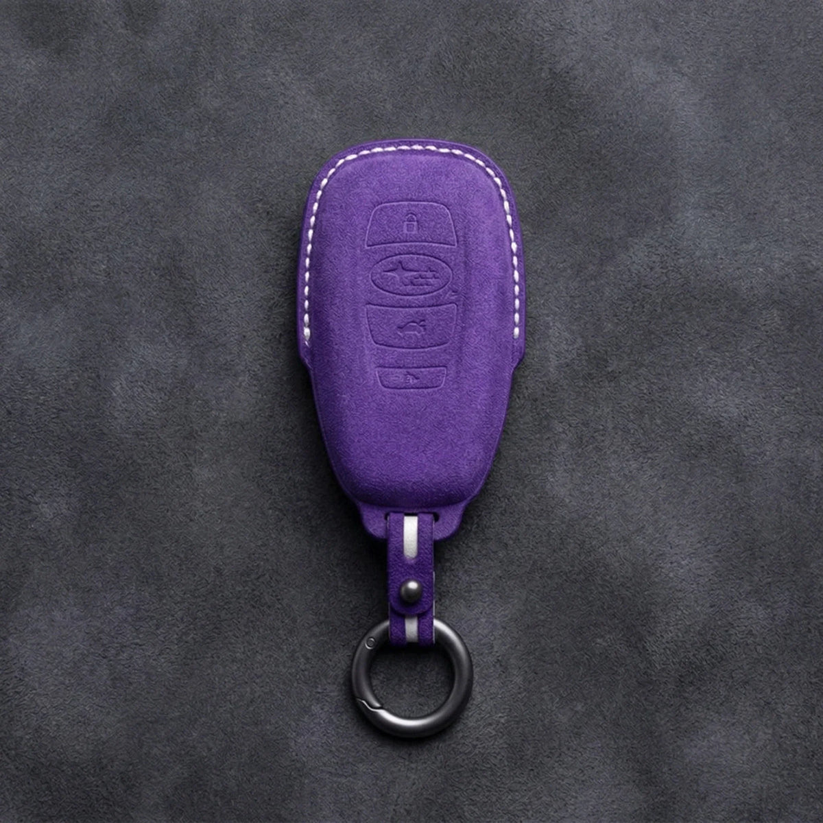 Subaru Hand-Stitched Alcantara Key Fob Cover – Symmetric Smart Fob
