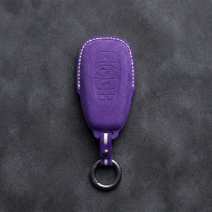 Subaru Hand-Stitched Alcantara Key Fob Cover – Symmetric Smart Fob