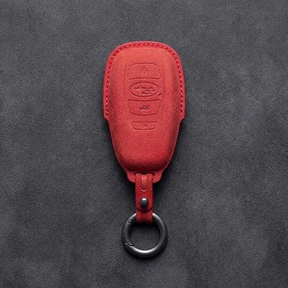 Subaru Hand-Stitched Alcantara Key Fob Cover – Symmetric Smart Fob