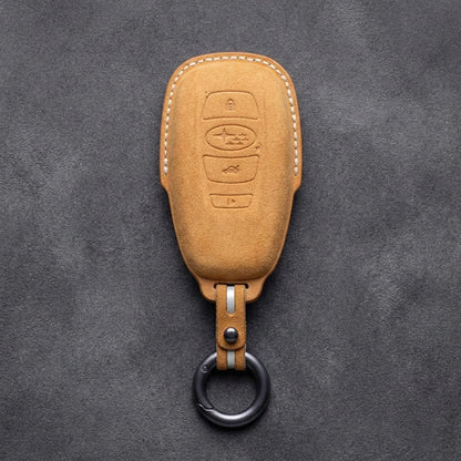 Subaru Hand-Stitched Alcantara Key Fob Cover – Symmetric Smart Fob