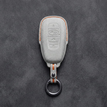 Subaru Hand-Stitched Alcantara Key Fob Cover – Symmetric Smart Fob