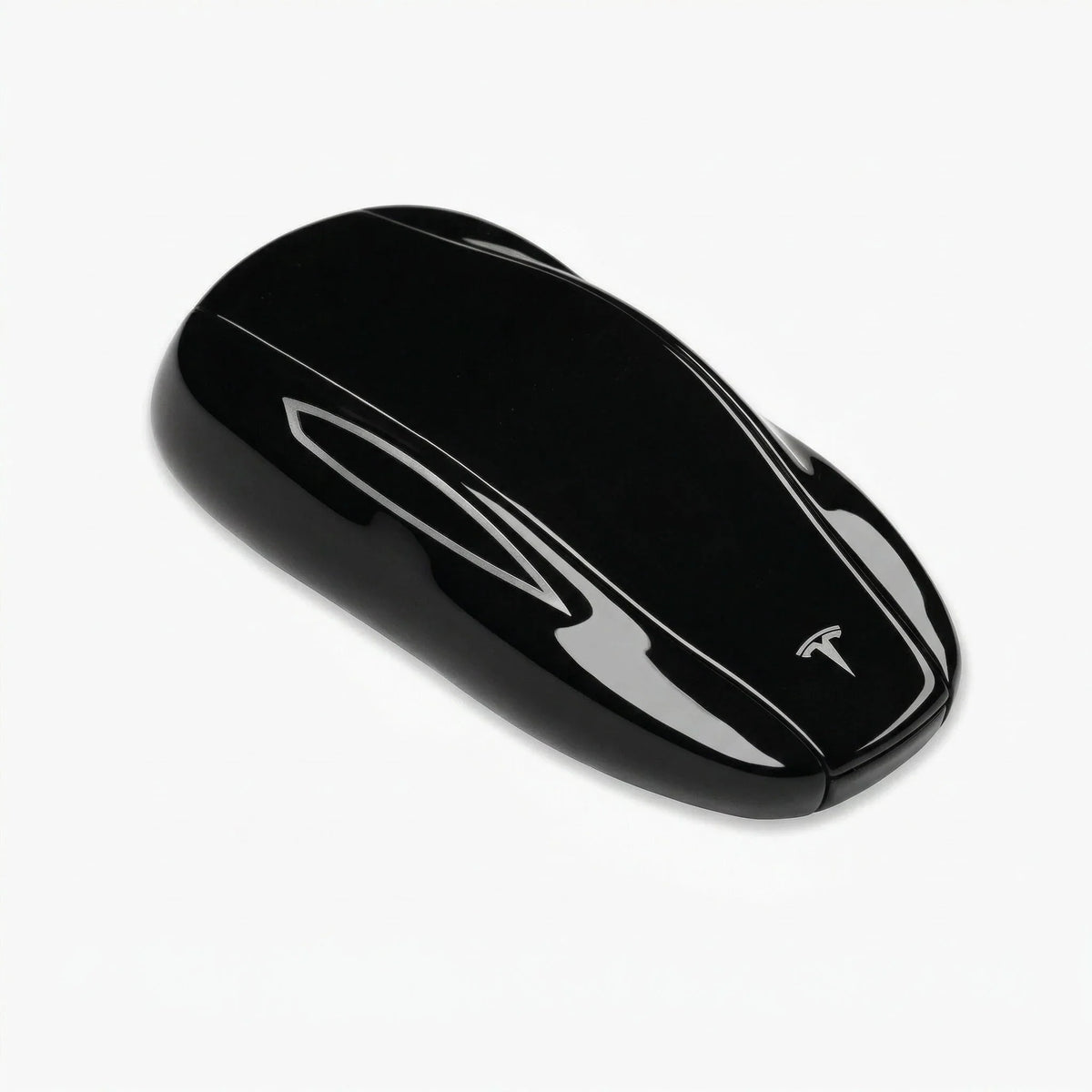 Tesla Hand-Stitched Alcantara Key Fob Cover - Model Y/3