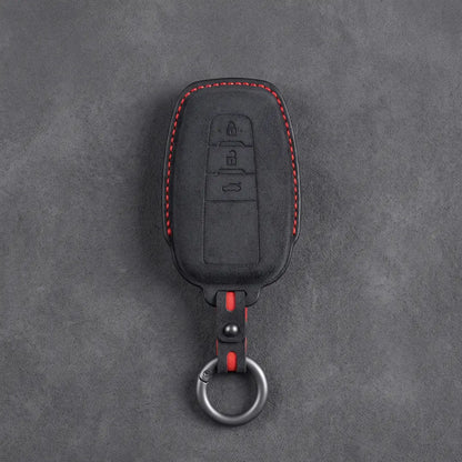 Toyota Hand-Stitched Alcantara Key Fob Cover – Contoured Smart Key