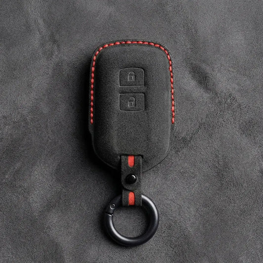 Toyota Hand-Stitched Alcantara Key Fob Cover – Shield 2-Button
