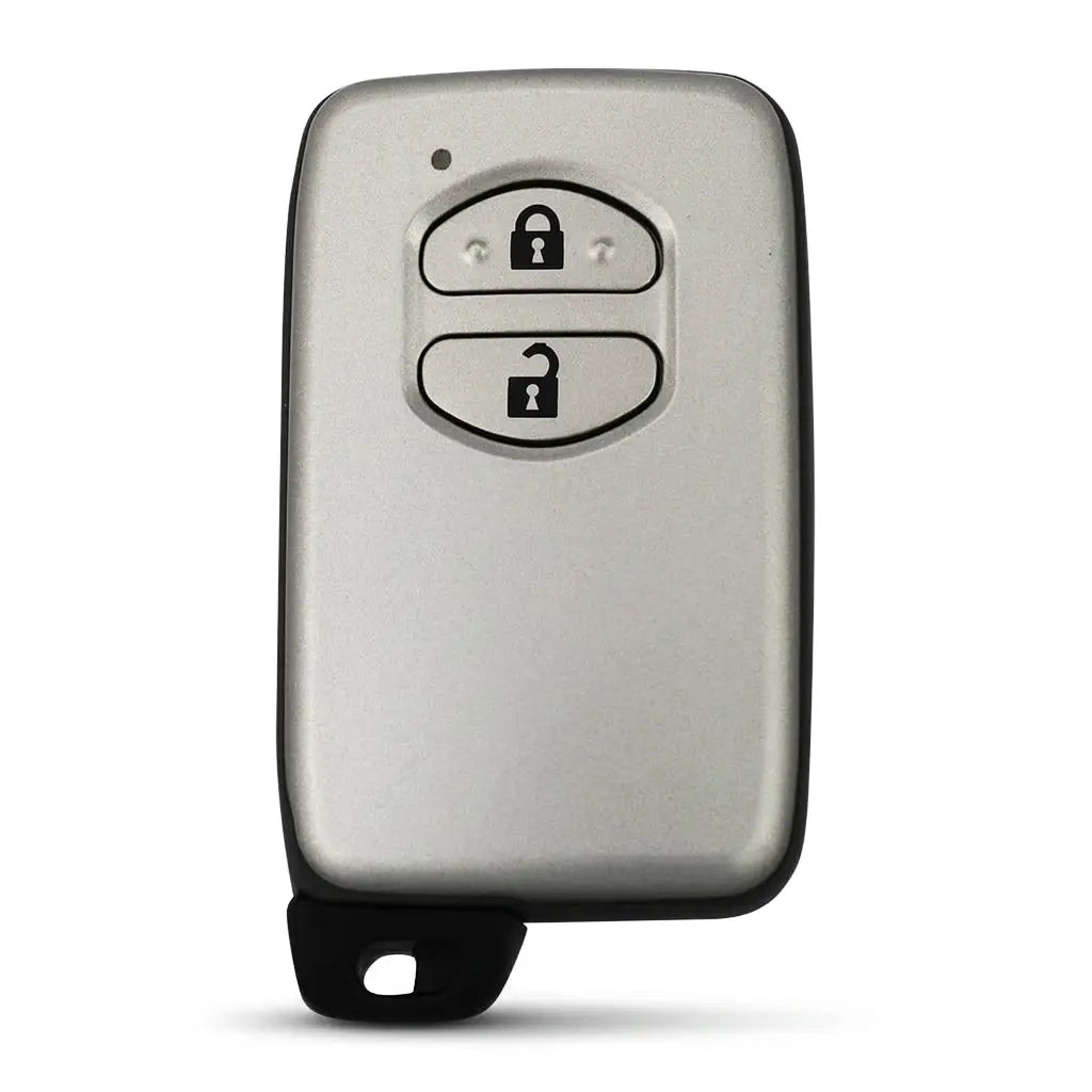 Toyota Hand-Stitched Alcantara Key Fob Cover – 2-Button Smart Key