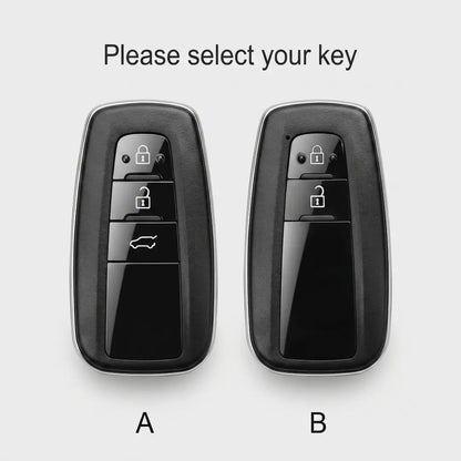 Toyota Hand-Stitched Alcantara Key Fob Cover – Contoured Smart Key