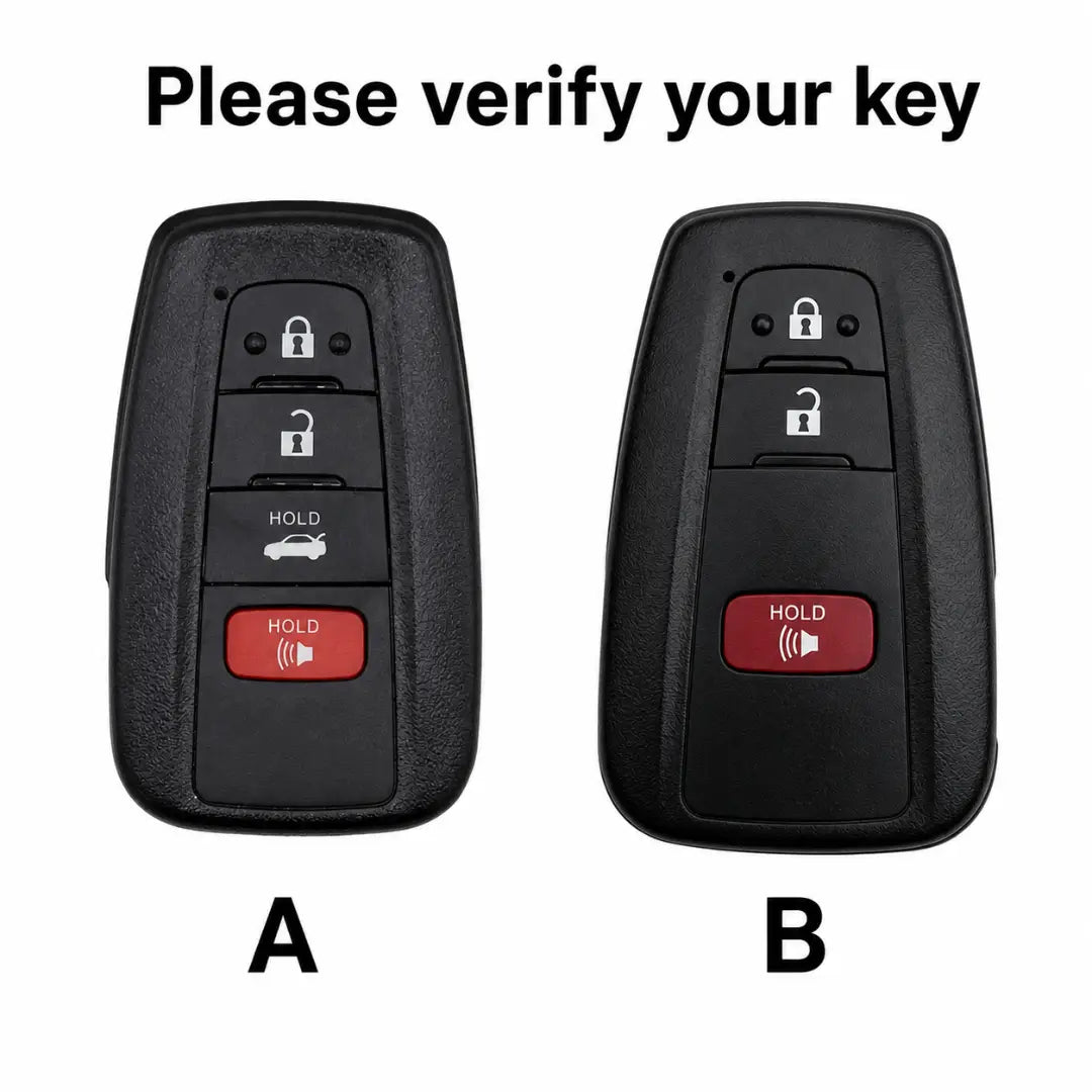 Toyota Hand-Stitched Alcantara Key Fob Cover – Stealth Shield