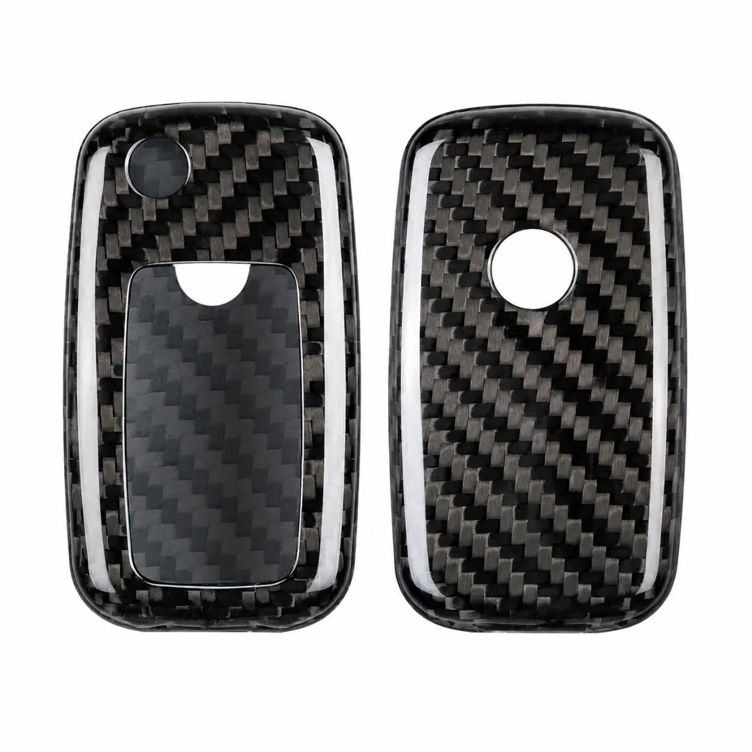 Volkswagen Carbon Key Fob Cover – Rectangular 3-Button