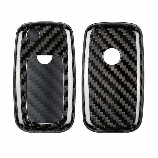 Volkswagen Carbon Key Fob Cover – Rectangular 3-Button