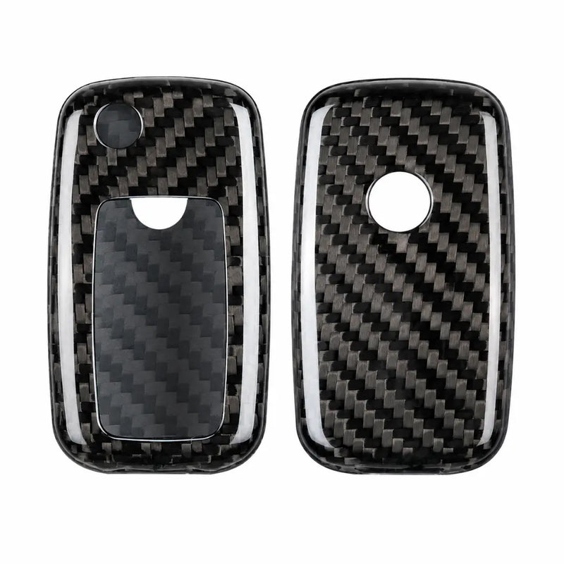 Volkswagen Carbon Key Fob Cover – Rectangular 3-Button