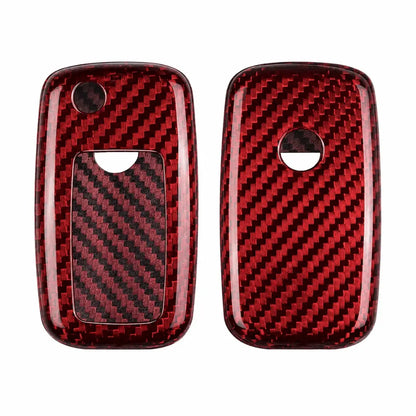Volkswagen Carbon Key Fob Cover – Rectangular 3-Button