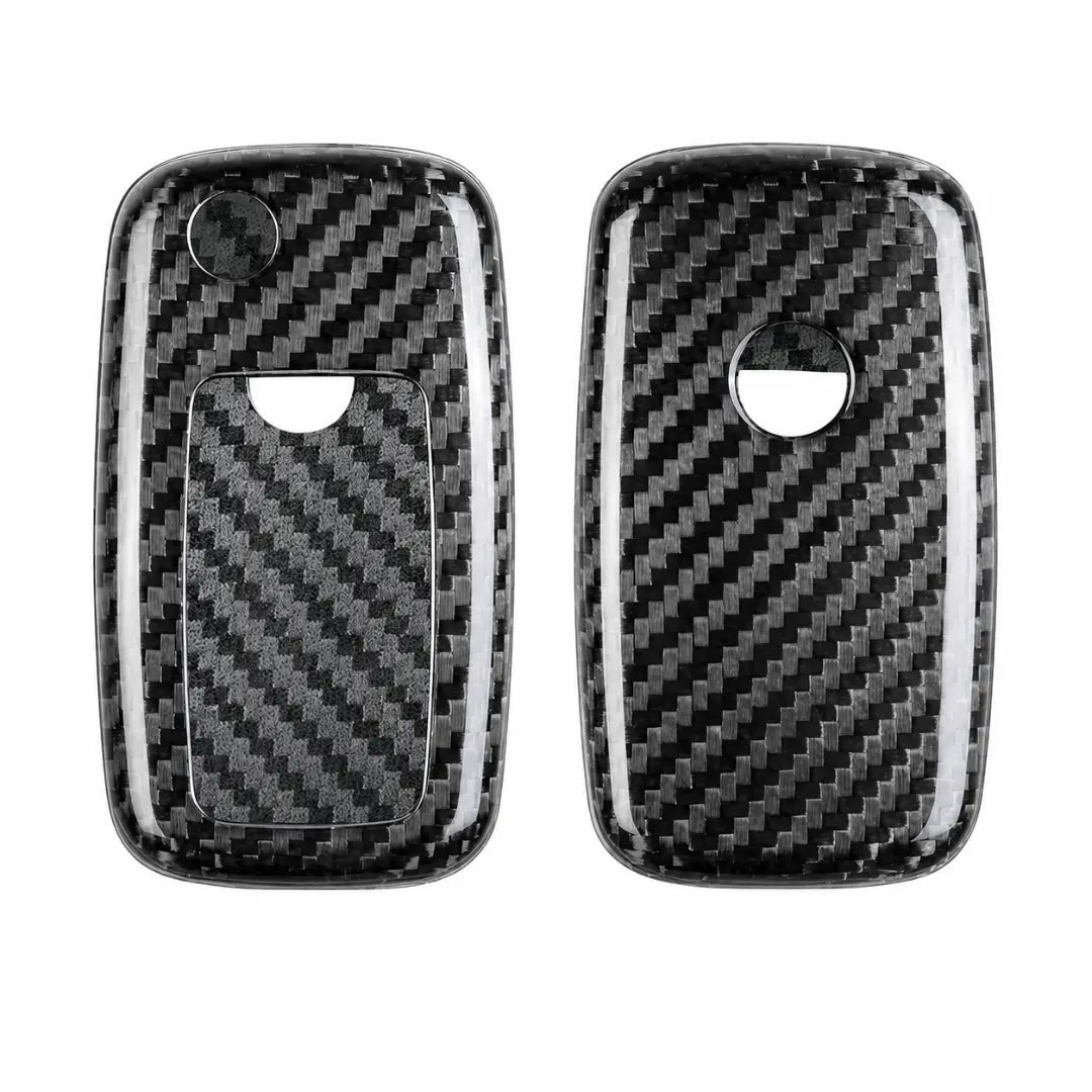 Volkswagen Carbon Key Fob Cover – Rectangular 3-Button