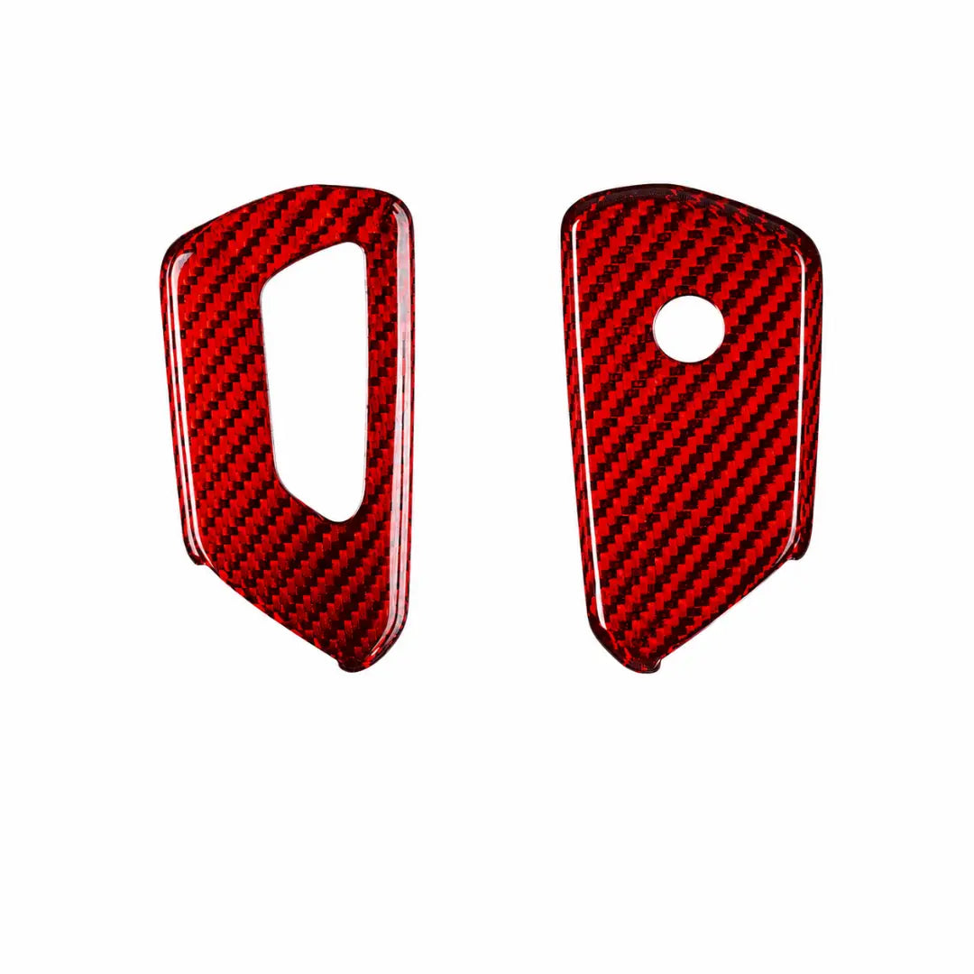 Volkswagen Carbon Key Fob Cover – Asymmetrical Style
