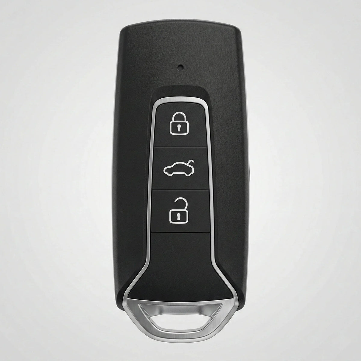 Volkswagen Hand-Stitched Alcantara Key Fob Cover - Shield-Style 3-Button