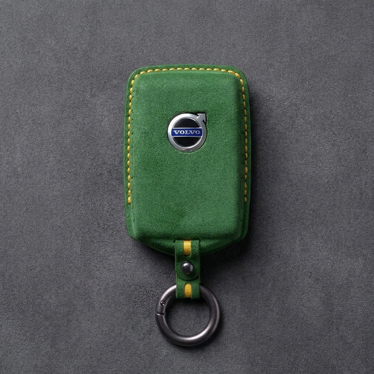Volvo Hand-Stitched Alcantara Key Fob Cover - All Types